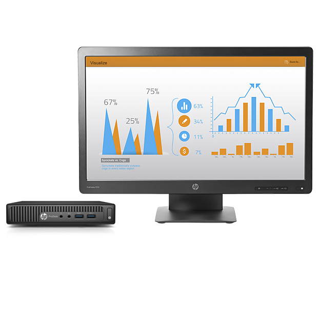 HP 400 G2 Mini + ProDisplay P232