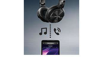 Philips SHB3065WT/00 headphones/headset Wireless Head-band Bluetooth Black – image 4