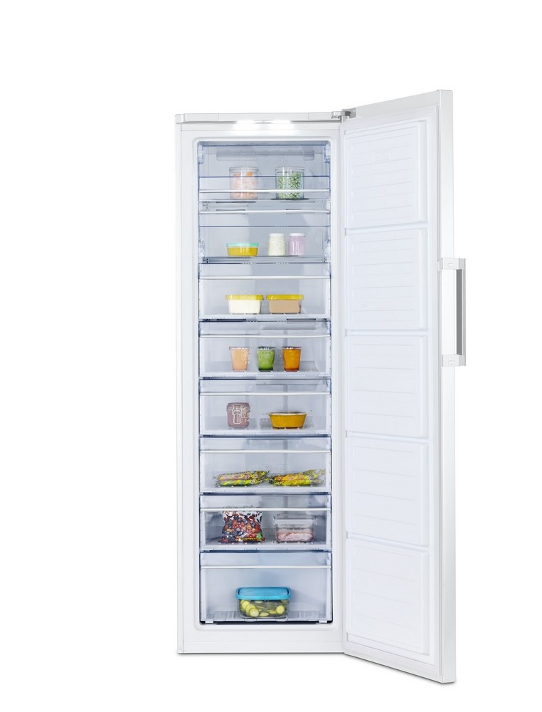 Beko RFNE312E23W Upright freezer Freestanding – image 2
