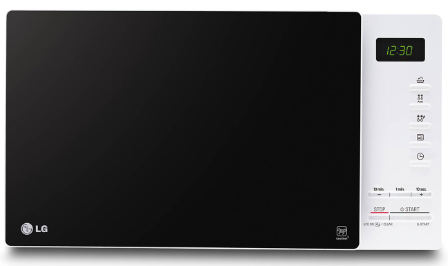 LG MS2354JAS microwave White Countertop – image 6