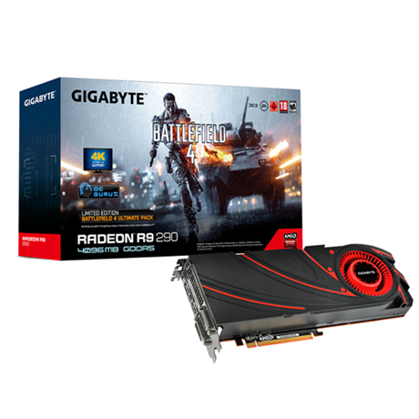 GIGABYTE GV-R929D5-4GD-B-GA graphics card AMD Radeon R9 290 – image 2
