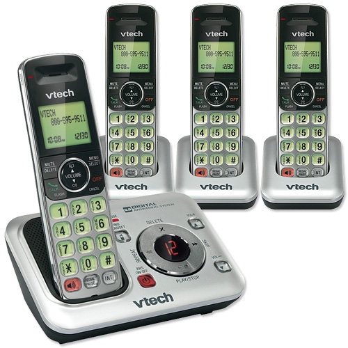 VTech CS6429-4 telephone DECT telephone Caller ID Grey