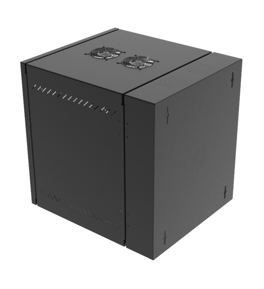 Vertiv GL24WMM-B-AF rack cabinet 12U Wall mounted rack Black – image 4