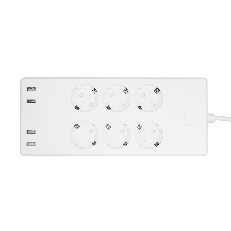 LogiLink Wi-Fi Smart Socket outlet, 6-way, (CEE 7/3), 4x USB, Tuya compatible – image 3