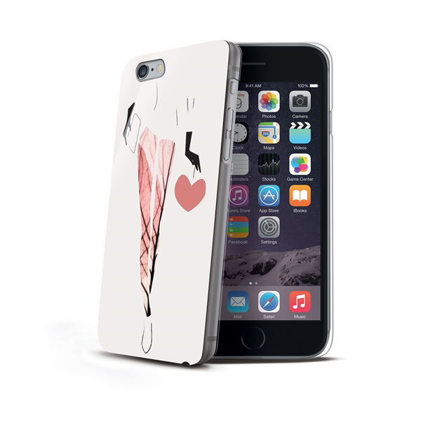 Celly CDCOVIPH6CA mobile phone case Cover Red, White