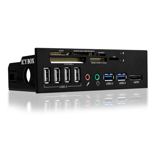 ICY BOX IB-863-B card reader Internal Black – image 3