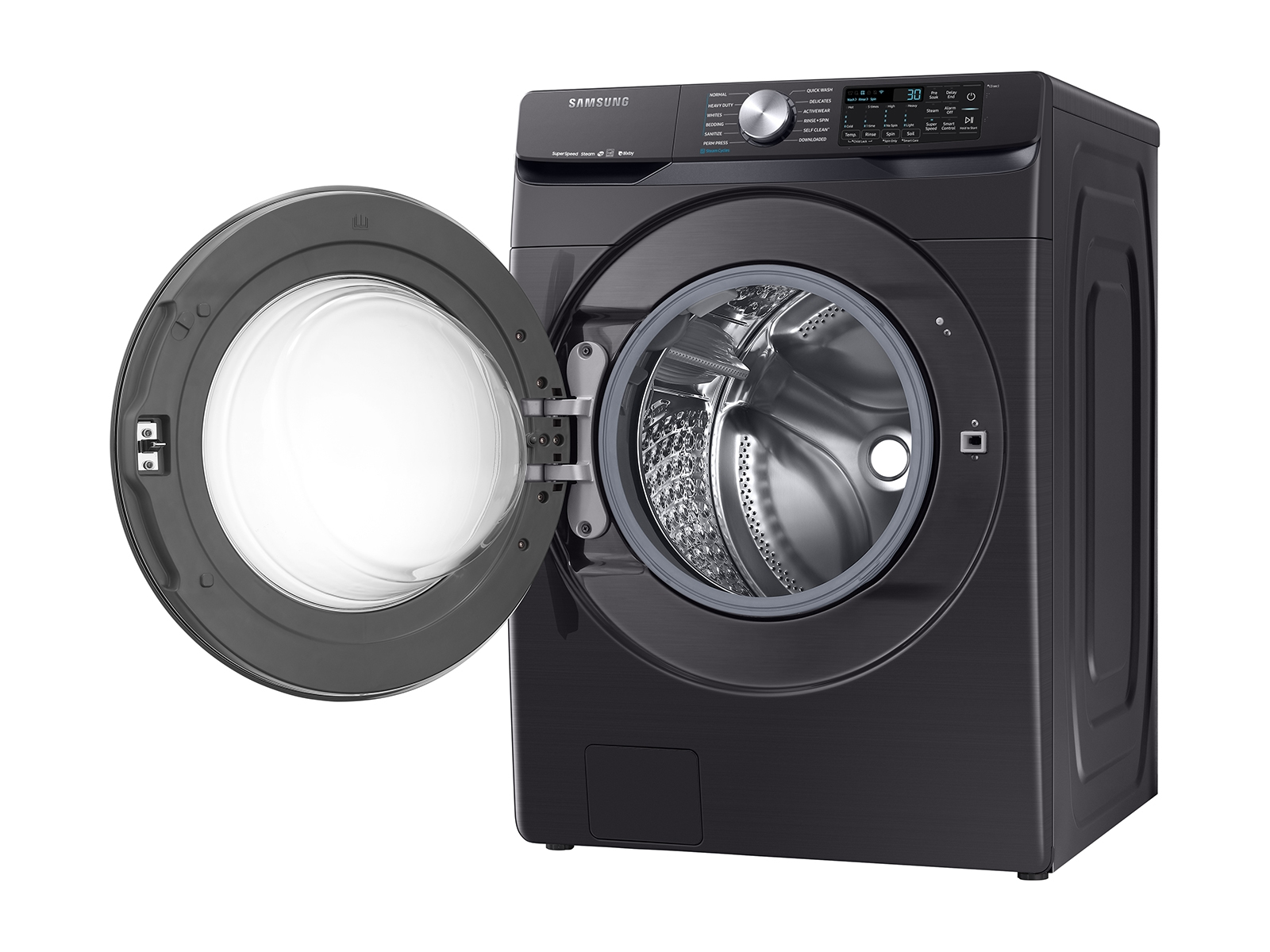 Samsung WF45R6300AV washing machine Front-load 1200 RPM Black, Stainless steel – image 3