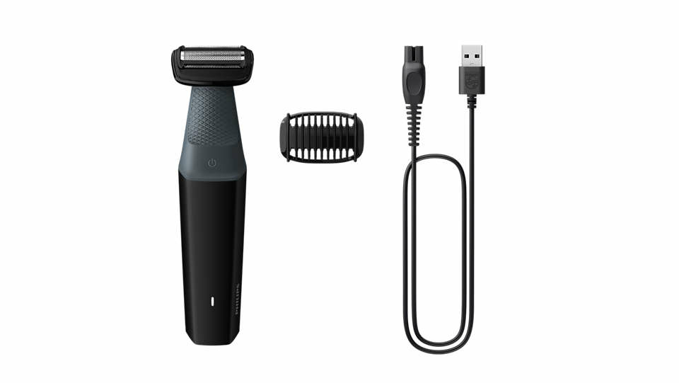 Philips BODYGROOM Series 3000 BG3017/01 Rifinitore impermeabile per corpo e inguine