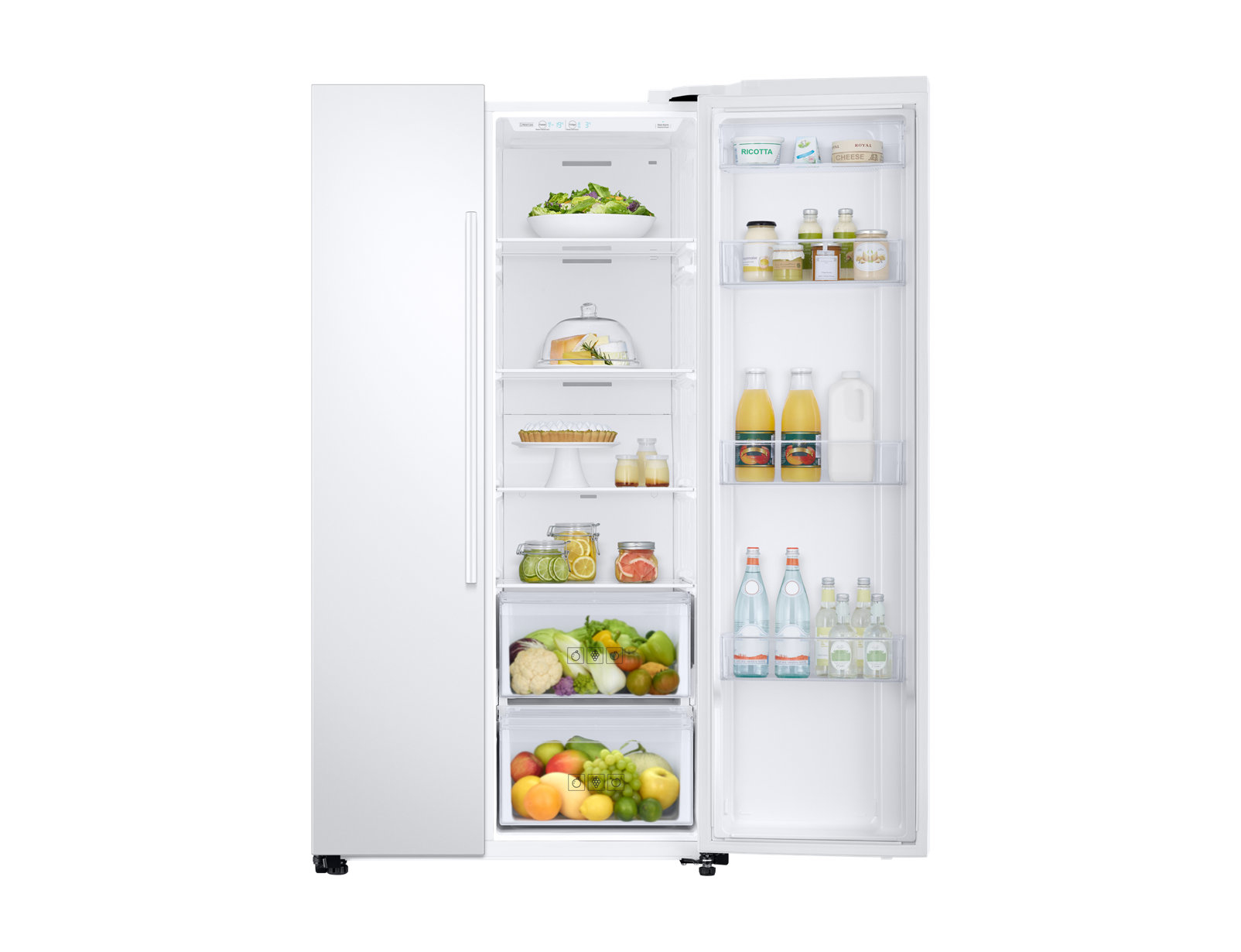 Samsung RS66N8101WW/WS side-by-side refrigerator Freestanding – image 6