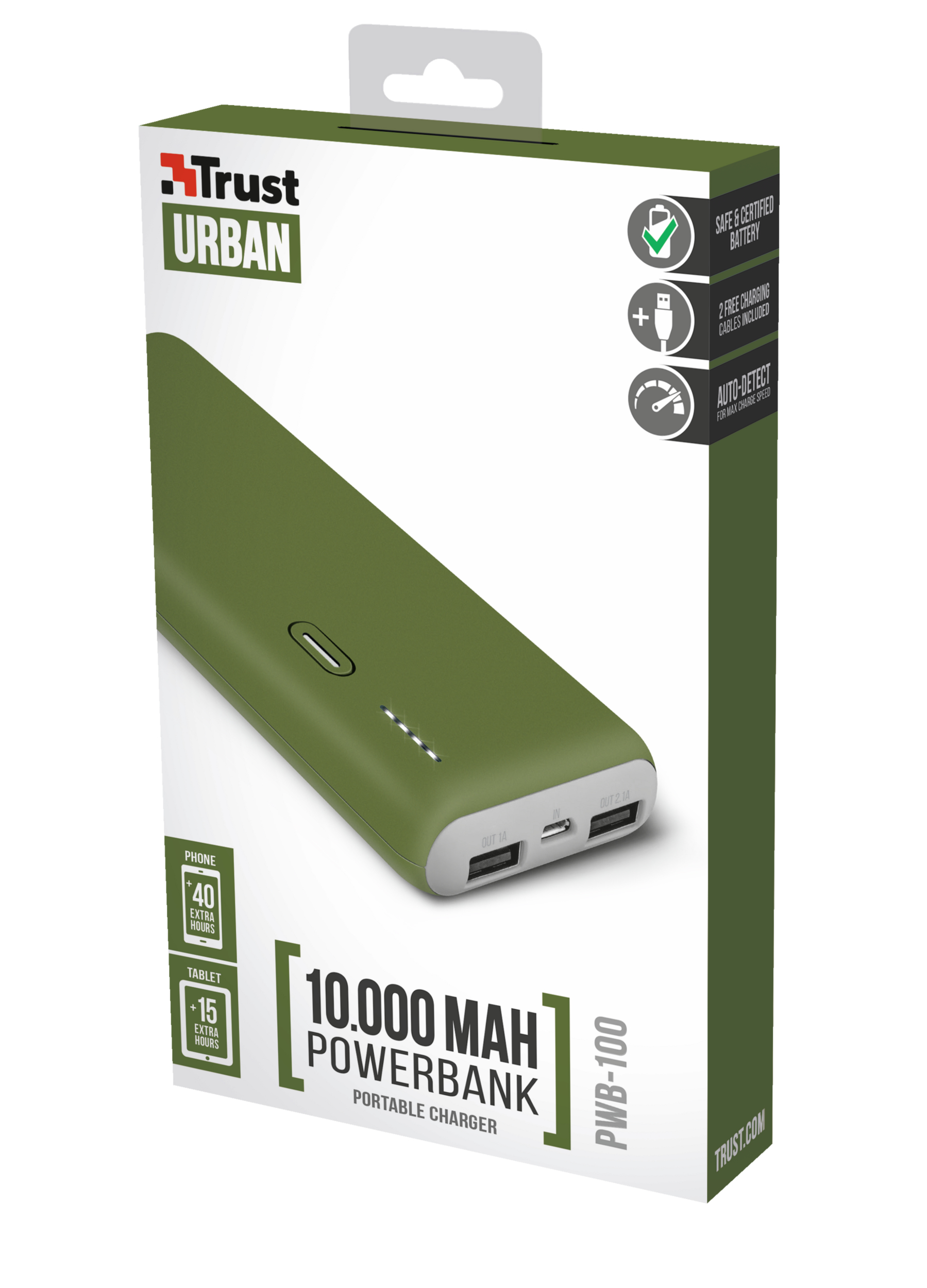 Trust PWB-100 Lithium-Ion (Li-Ion) – image 3