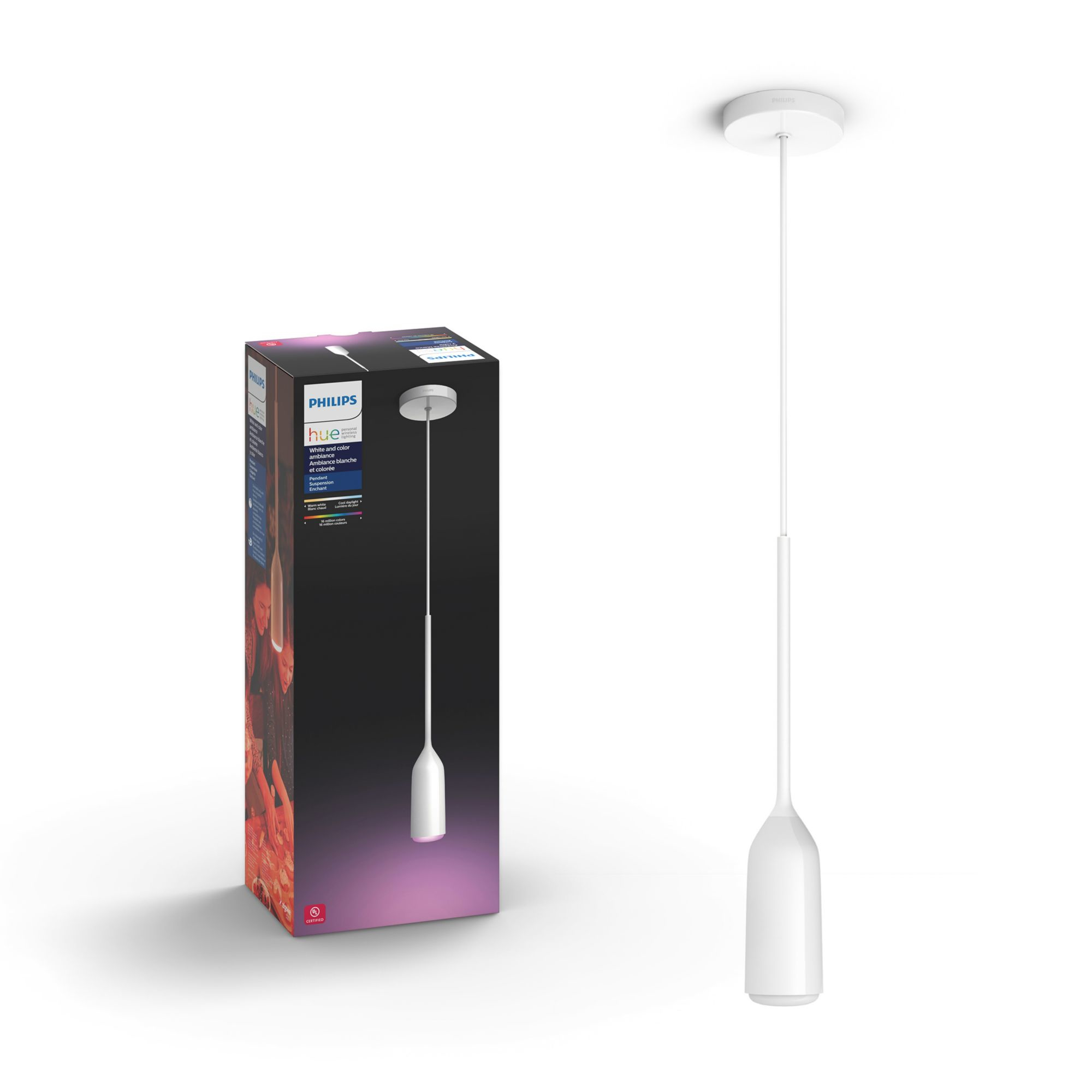 Philips by Signify Philips Hue White and colour ambience 4300631U7 Smart suspension light Bluetooth/Zigbee – image 7