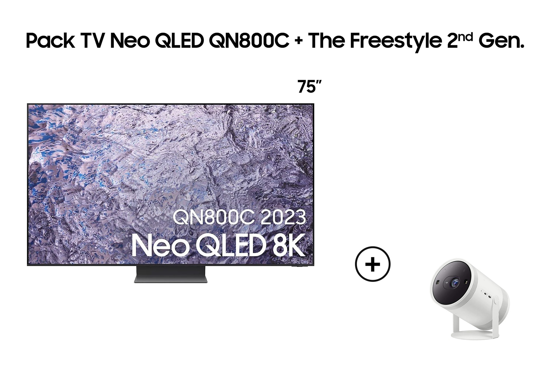 Samsung QN80L 75" — vue 1 sur 8