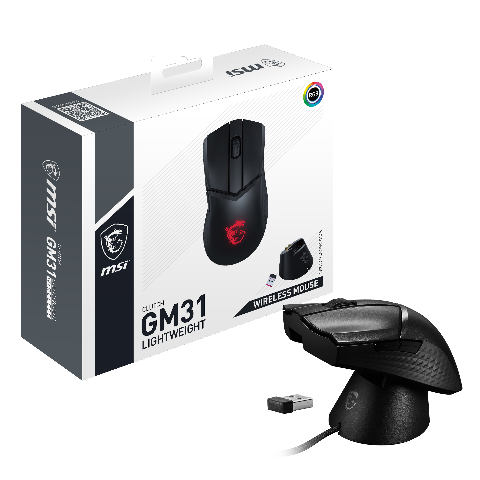 MSI CLUTCH GM31 LIGHTWEIGHT WIRELESS – image 8