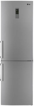 LG GB5240PVCZ fridge-freezer Freestanding Silver – image 1