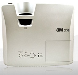 3M WX36 data projector 3000 ANSI lumens WXGA (1280x800) White