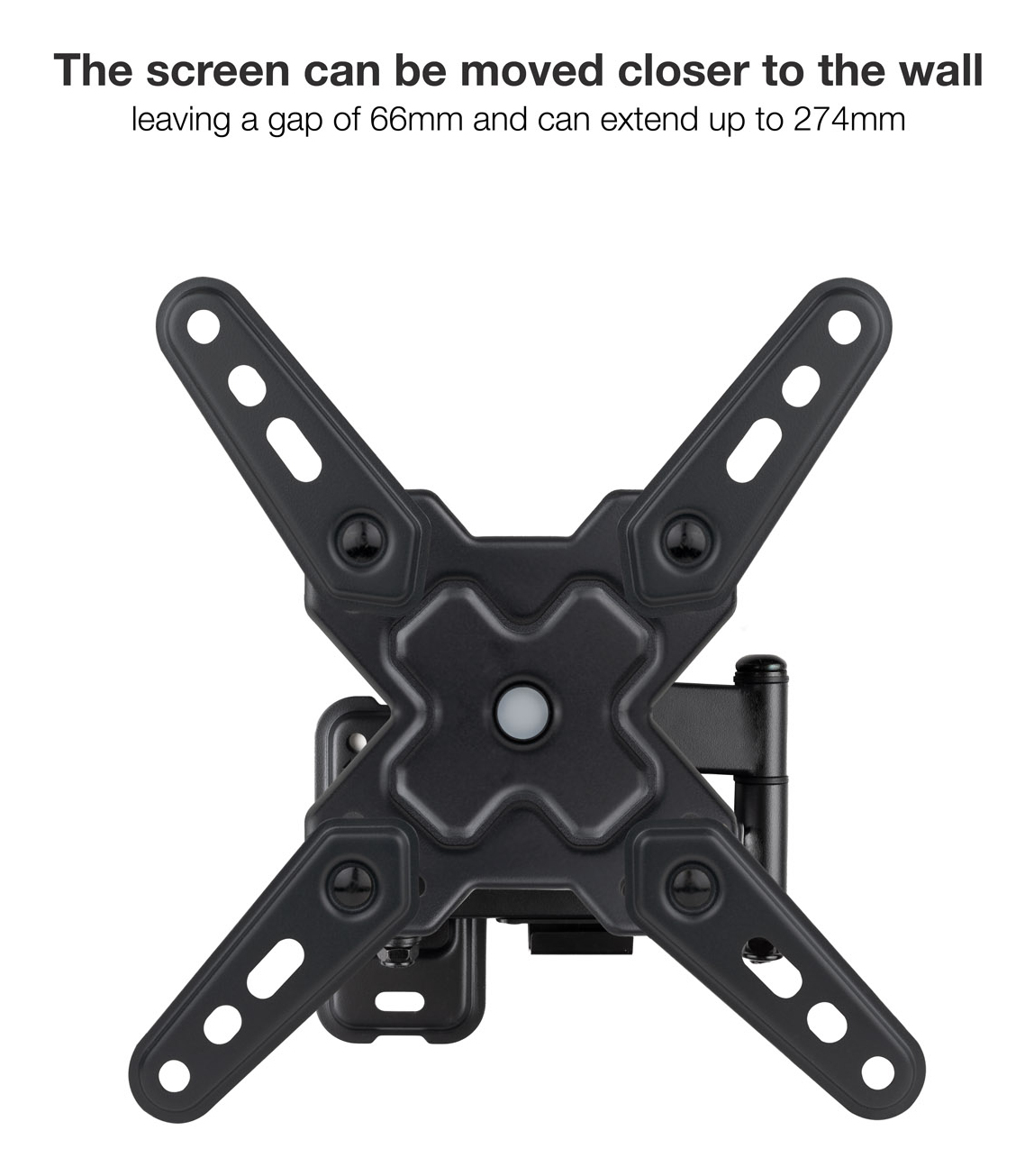 TooQ Wall Mount for 13‘’-43‘’ Screens, Black – image 5