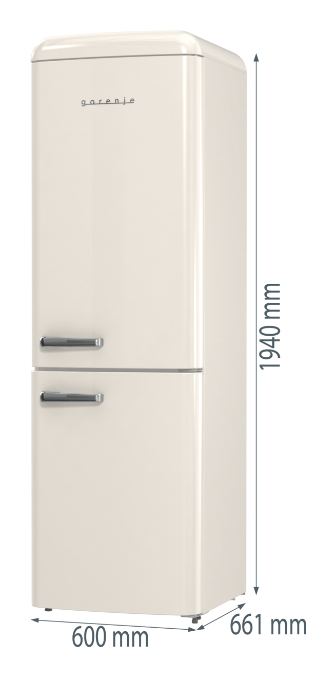 Gorenje Kombinerade kyl/frysskåp ONRK619DC BK024E – image 9