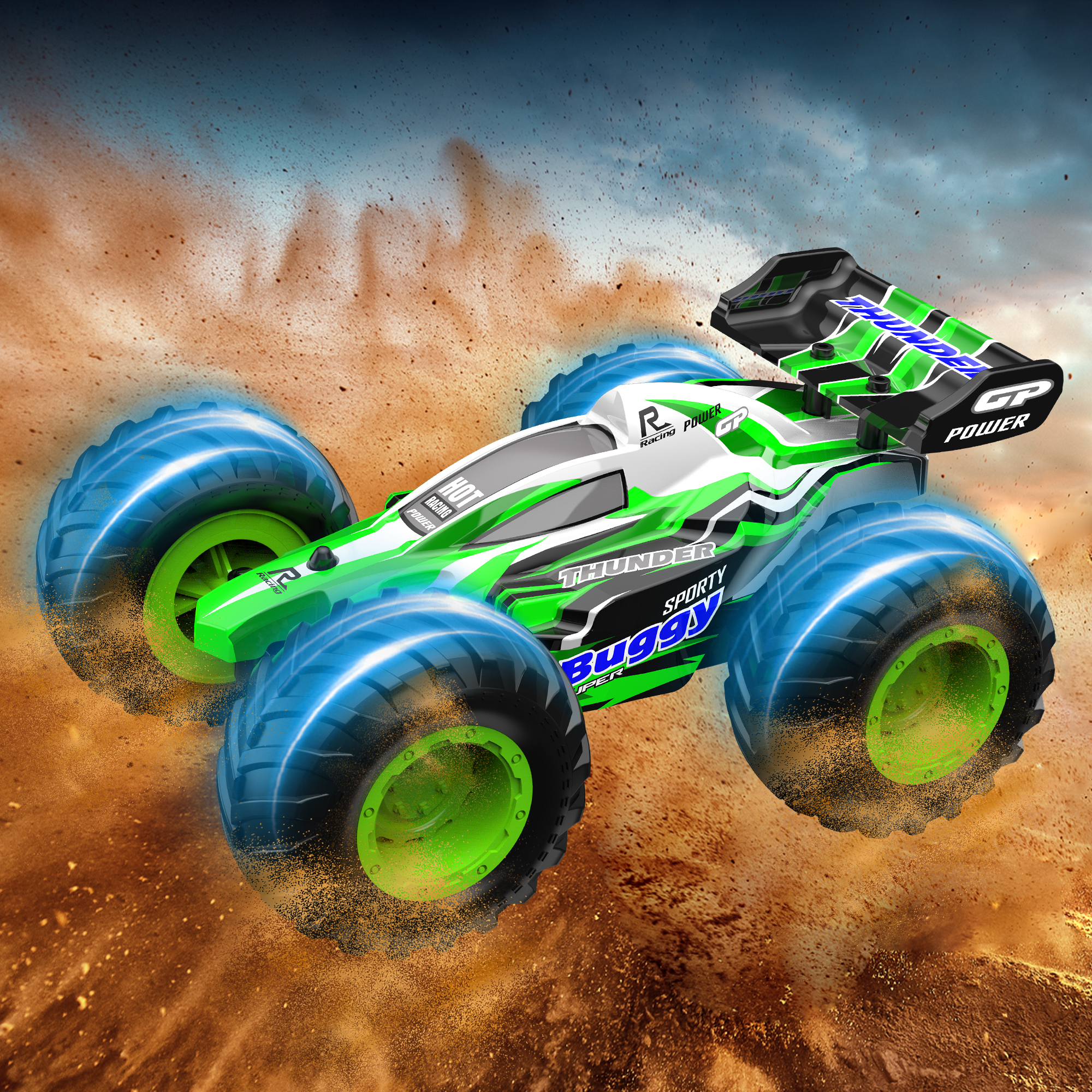 Gear2Play RC Thunder Buggy 1:24 - Big Wheels – image 6