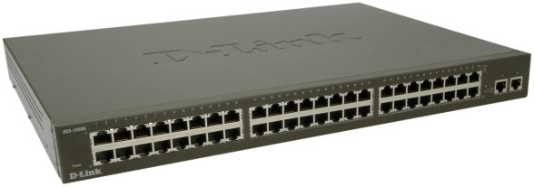 D-Link DES-1050G network switch 1U Black