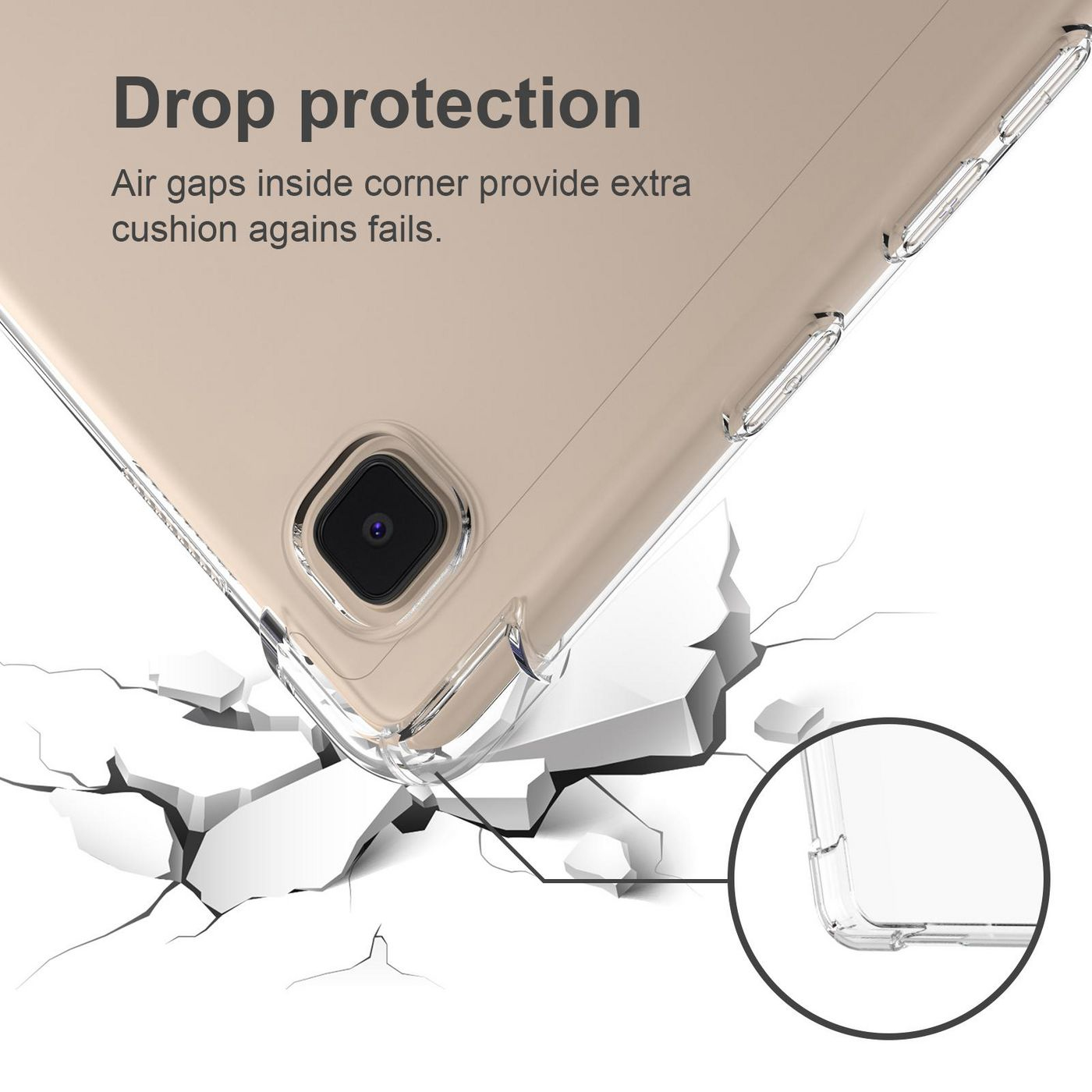 eSTUFF ES680106-BULK tablet case Cover Transparent – image 2