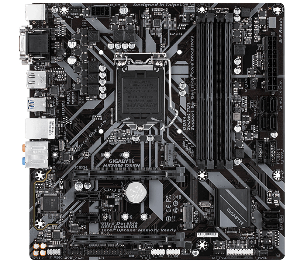 GIGABYTE H370M DS3H – image 2