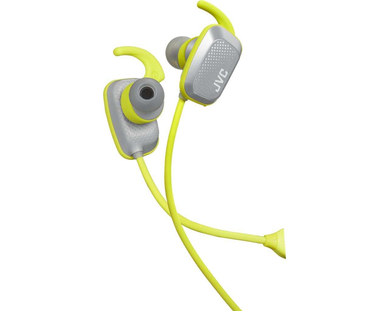 JVC HA-ET65BV-H Headset Wireless Ear-hook, In-ear, Neck-band Sports Bluetooth Green, Grey – image 2