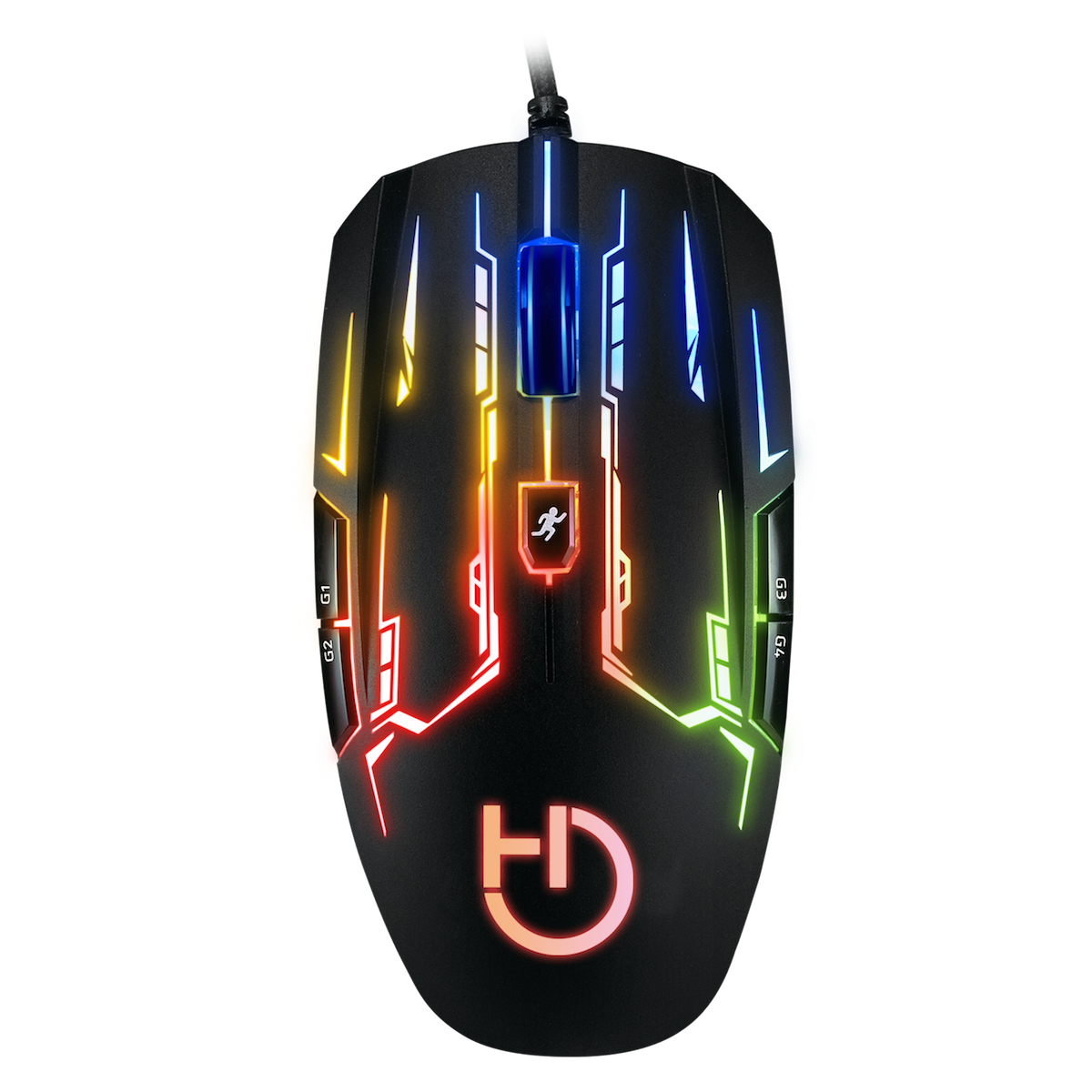 Hiditec GX20 mouse Gaming Ambidextrous USB Type-A 4000 DPI – image 2
