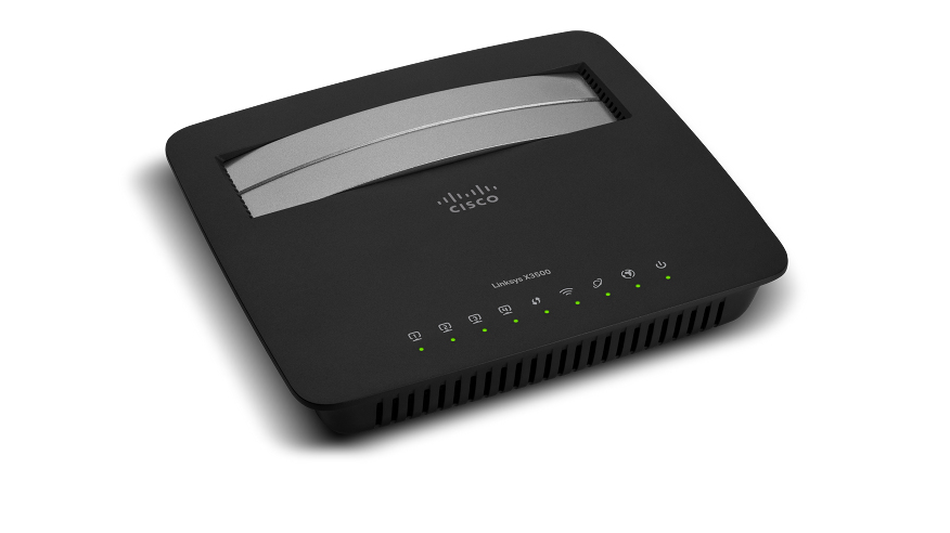 Linksys X3500 wireless router Gigabit Ethernet Dual-band (2.4 GHz