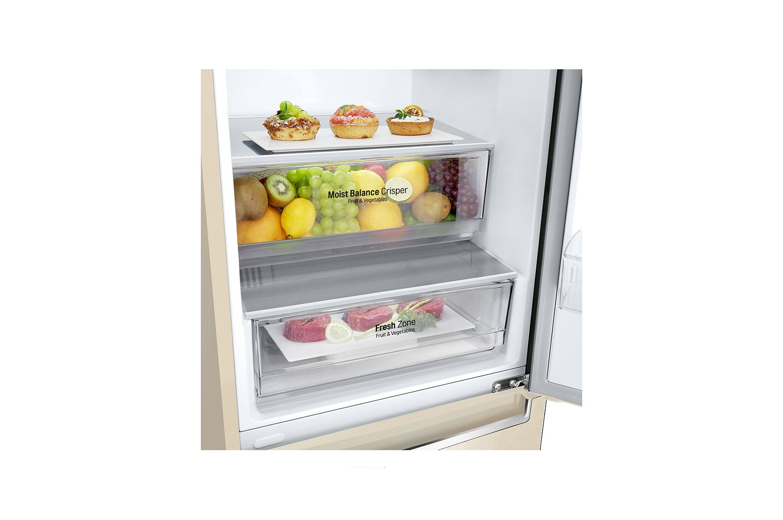 LG GBB62SEHMN fridge-freezer Freestanding – image 4