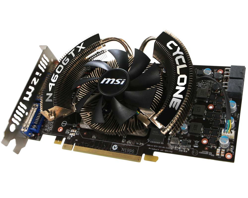 MSI N460GTX Cyclone 1GD5/OC – image 3