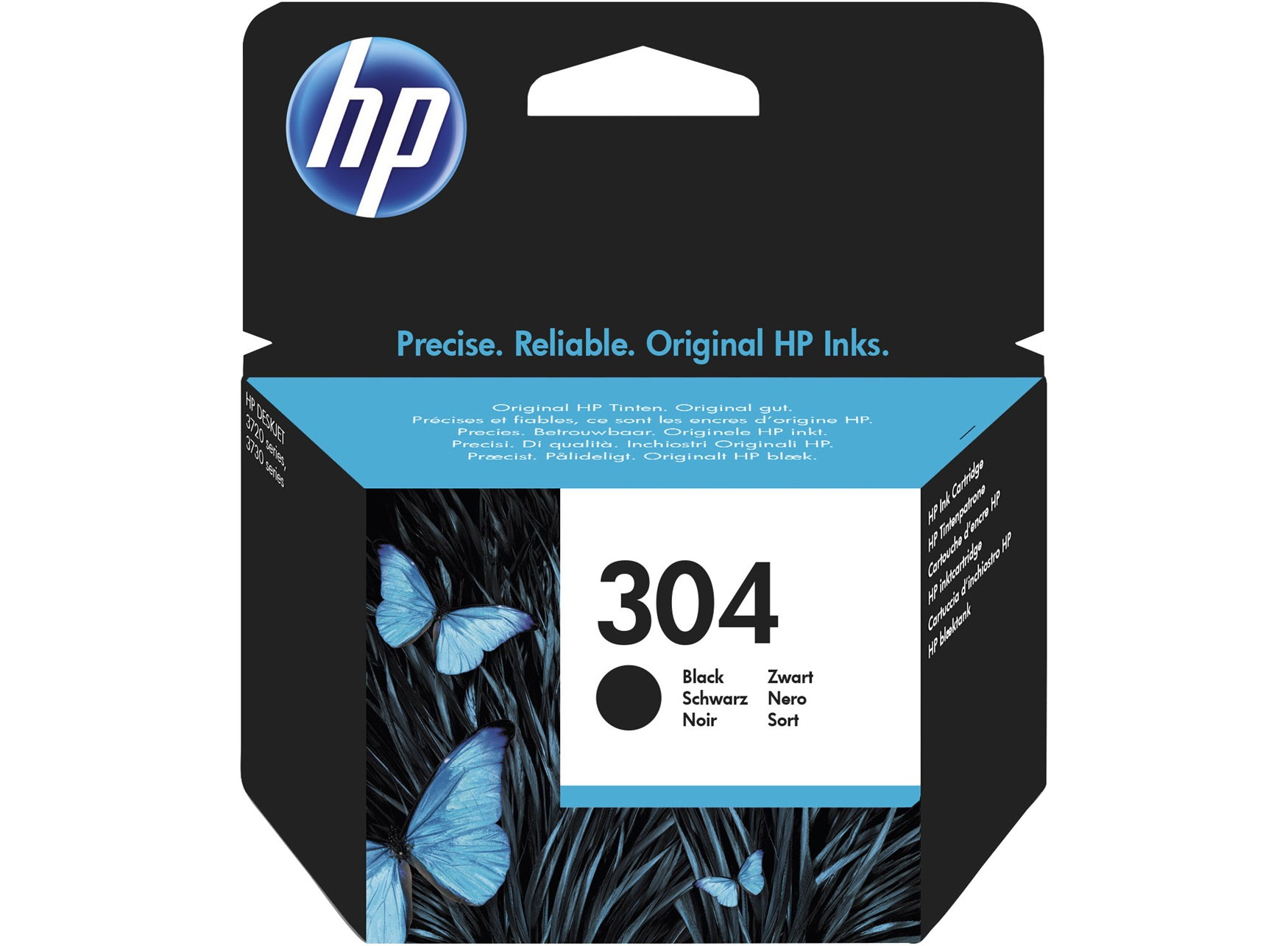 HP 304 Black Original Standard Capacity