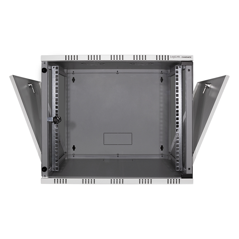 LogiLink W09B54G rack cabinet 9U Wall mounted rack Grey – image 3