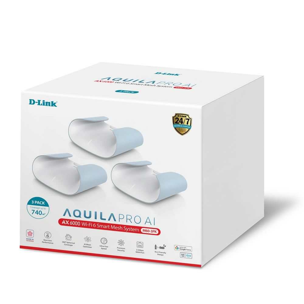 D-Link M60-3PK mesh wi-fi system Dual-band (2.4 GHz – image 8
