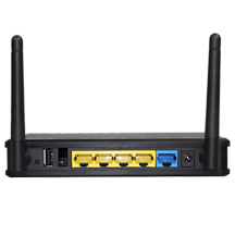 Zyxel VFG6005N wireless router Gigabit Ethernet Black, Red – image 3
