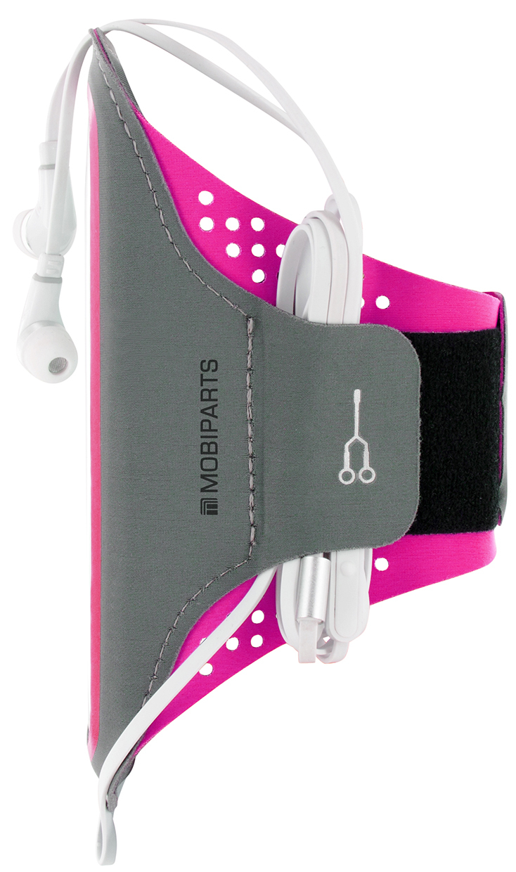 Mobiparts Comfort Fit Sport Armband Samsung Galaxy S8 Neon Pink – image 2