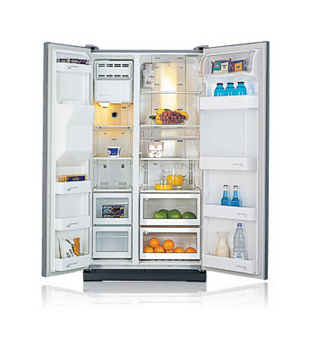 Samsung RS21FANS side-by-side refrigerator – image 2
