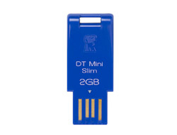 Kingston Technology DataTraveler DTMSB/2GB/KIT USB flash drive USB Type-A 2.0 Blue