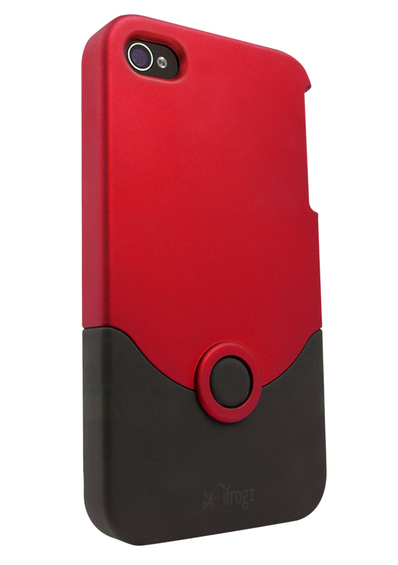 IFROGZ IP4GLO-RED-BLK mobile phone case