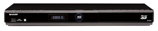 Sharp BD-HP25U DVD/Blu-Ray player 3D Black