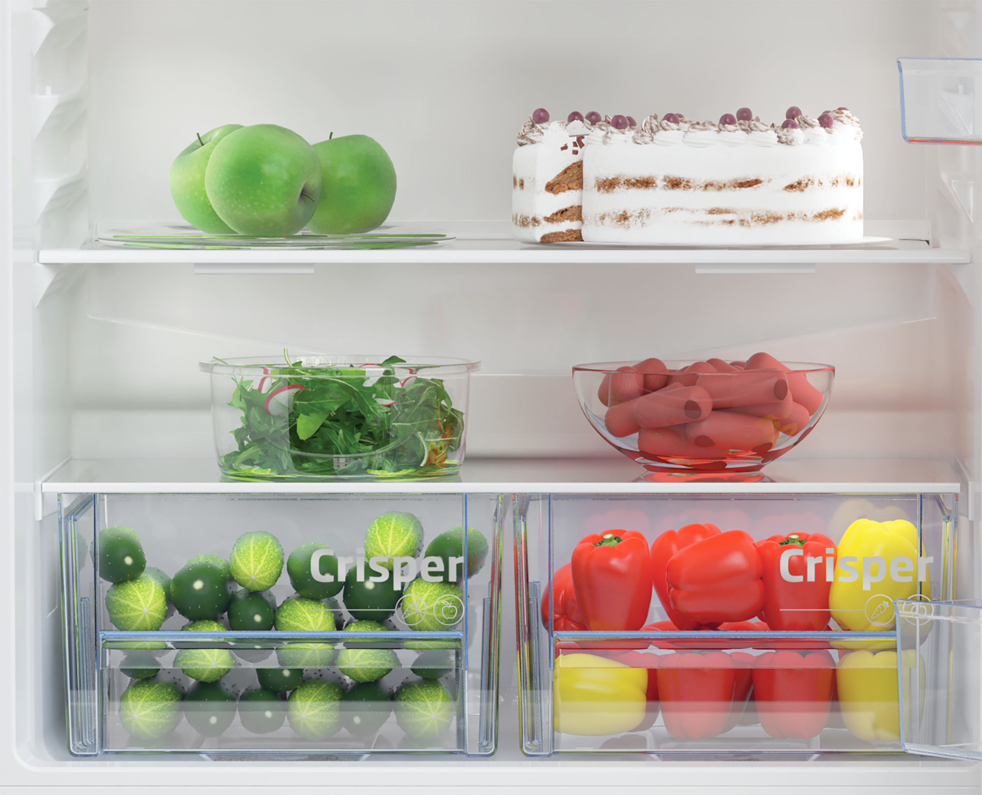 Beko CFG4790S Freestanding Frost Free Fridge Freezer with Freezer Guard – image 5