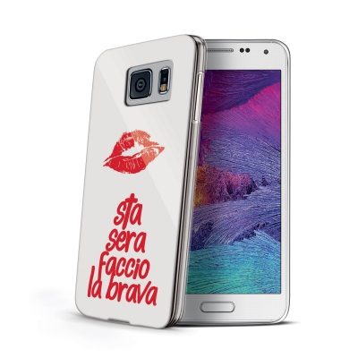 Celly CDCOVGS6BR mobile phone case Cover Red, White