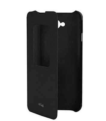 LG CCF-450.AGEUBK mobile phone case Folio Black