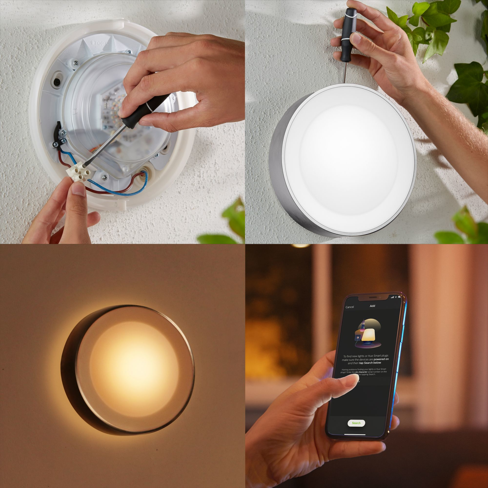 Philips by Signify Philips Hue White and colour ambience Daylo Outdoor wall light – image 8