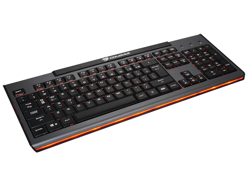 COUGAR 200K keyboard Gaming USB QWERTZ German Black – image 7