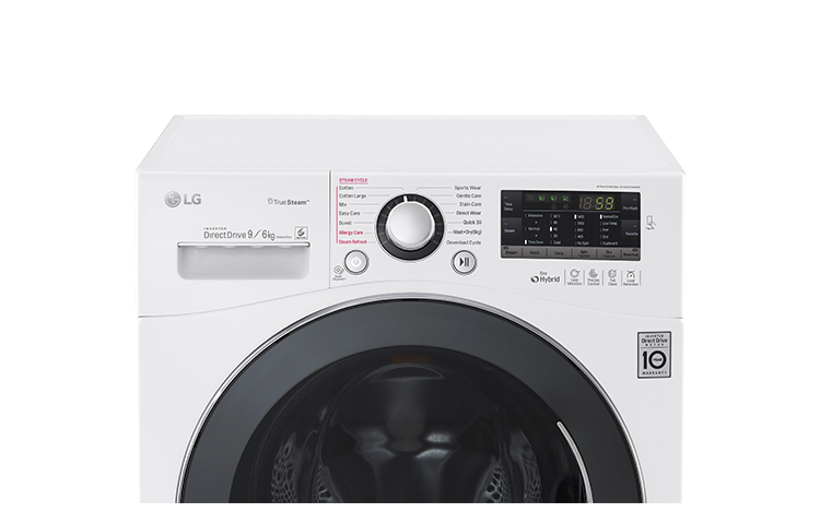 LG FH4A8FDH2N washer dryer Freestanding Front-load Black, White – image 7