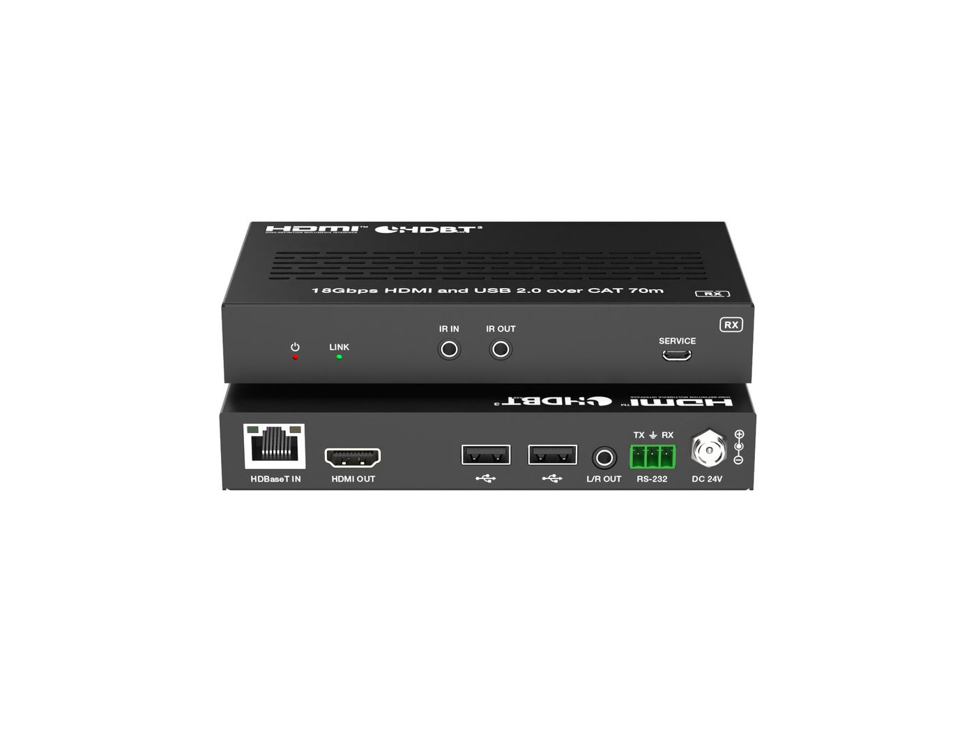 Vivolink VLHUB121-EXT USB graphics adapter Black – image 2