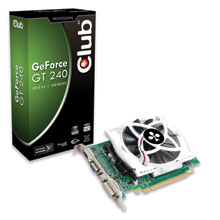 CLUB3D CGNX-G2424CI graphics card GeForce GT 240