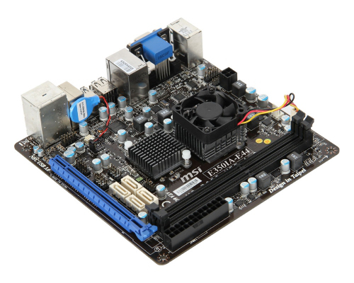 MSI E350IA-E44 AMD Hudson M1 NA (integrated CPU) mini ITX – image 3