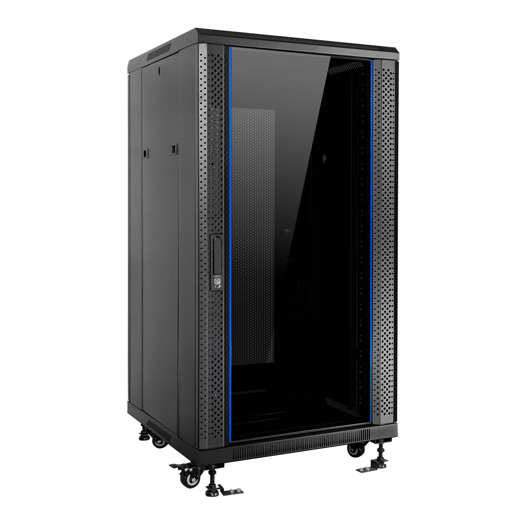 aiten data AI6822S 22U Freestanding rack Black – image 1