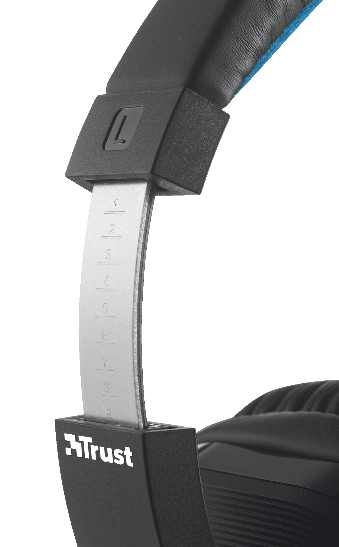 Trust 20071 headphones/headset Wireless Head-band Calls/Music Black, Blue – image 5